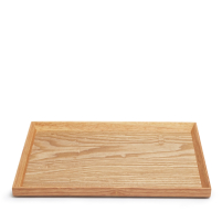 Teetablett Rechteckig Naturfarben