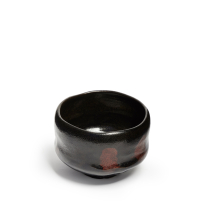 Raku Kichizaemon XI Keinyu Chawan Kuro-Raku
