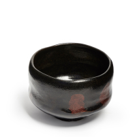 Raku Kichizaemon XI Keinyu Chawan Kuro-Raku