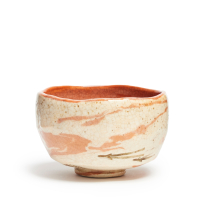Raku Kichizaemon XII Konyu Chawan Aka-Raku