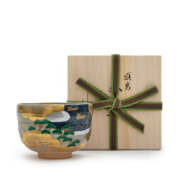 Matcha Schale Genji Monogatari Suma