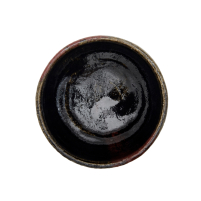 Matcha Schale Raku Kakuyou Kuro
