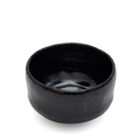 Matcha Schale Raku Rikyu Kuro