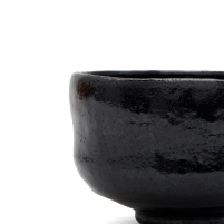 Matcha Schale Raku Rikyu Kuro
