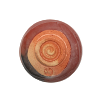Matcha Schale Raku Rikyu Aka