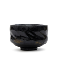 Matcha Schale Raku Jyou Kuro