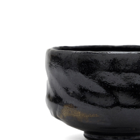 Matcha Schale Raku Jyou Kuro
