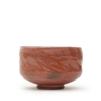 Matcha Schale Raku Jyou Aka