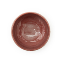 Matcha Schale Raku Jyou Aka