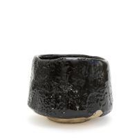 Vintage Chawan Seto-guro Toyozo Arakawa #3
