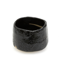Vintage Chawan Seto-guro Toyozo Arakawa #3