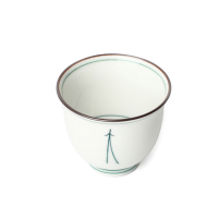 Teetasse Japan Porzellan Matsuba Groß
