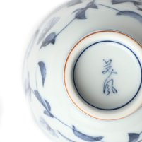 Tasse À Thé Japonaise En Porcelaine Tsuruha