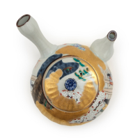 Japanese Tea Set Kiyomizu Kyusu Genji Monogatari