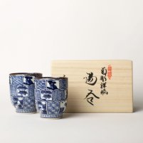 Teetassen Set Japan Porzellan Kikubori-Shonzui