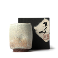 Teacup Yunomi Shigaraki Hozan Tanii Hyosetsu Haku