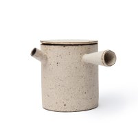 Takashi Endoh Japanese Tea Pot White