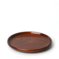 Plateau À Thé Japonais En Bois Keyaki Tamagata