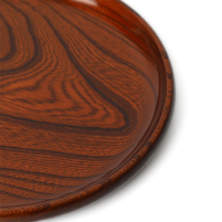 Plateau À Thé Japonais En Bois Keyaki Tamagata