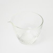Carafe à décanter Cha Hai en verre, forme large, 220 ml