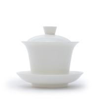 Gaiwan Dehua Porcelain Glossy White