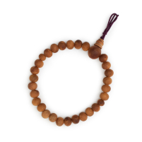 Bracelet de perles de prière en bois de santal M