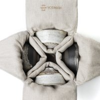 Petr Novak Yoshi En Tea Bowl Set White & Black Light Bag