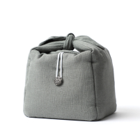 Yoshi En, coffret de 5 bols à thé, pièces blanches et noires, sac de protection clair
