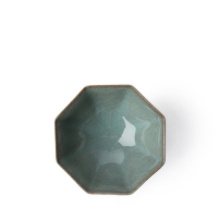 Zhang Weijing Teetasse Seladon Ba Jiao Dunkel