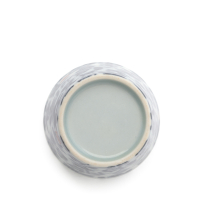 Tasse Guanzizai Kalligrafie Blau Weiss