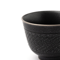 Petite tasse à thé à la glaçure riche en fer de Jingdezhen 2