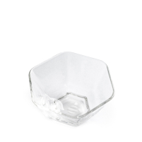 Glass Teacup Yoshi en Xue Hua Hexagon