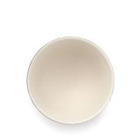 Tasse à thé noire et blanche Lars Kanter