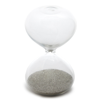Yoshi en Sand Timer Silver 1 Minute
