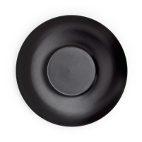 Chataku Saucer Black Ø13.5cm