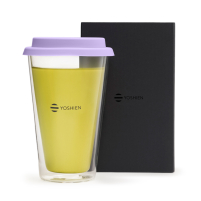 Verre à double paroi Lilas
