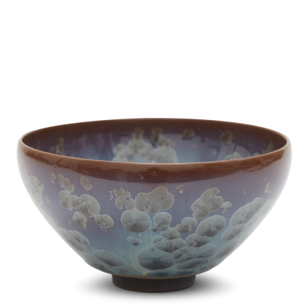 Matcha Schale Touan Hanakessho Sabiasagi