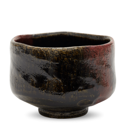 Matcha Bowl Raku Kakuyou Kuro