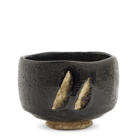Raku Kichizaemon VI Sanyu Chawan Kuro-Raku