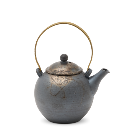 Kyusu Tokoname Yamada Yutaro Blue-Grey