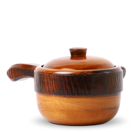 Kyusu Lacquered Wood Tochi Kurinuki