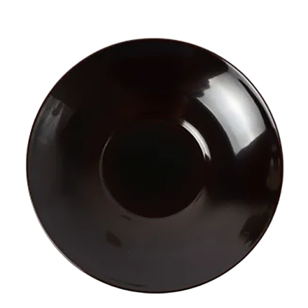 Chataku Urushi Saucer Daruma Tame