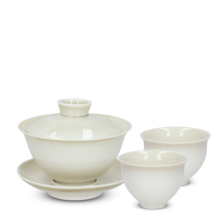 Coffret Gaiwen Céladon Jingdezhen