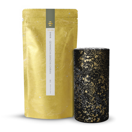 Coffret Genmaicha Bancha & boîte à thé 