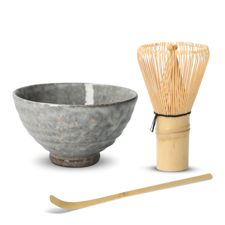 Chawan Set Kohiki Shiro