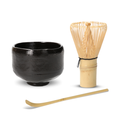 Chawan Set Raku Shiro