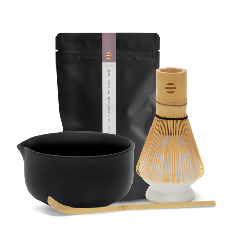 Matcha Latte Set Katakuchi Kuro Premium
