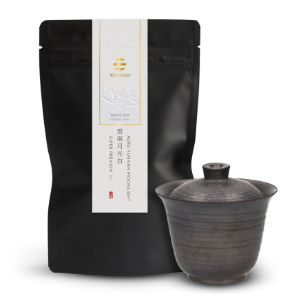 Coffret Gaiwan & tablette de thé Moonlight