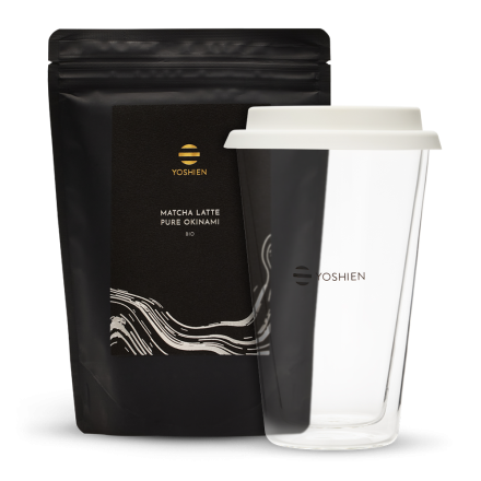 Coffret verre Matcha Latte Okinami