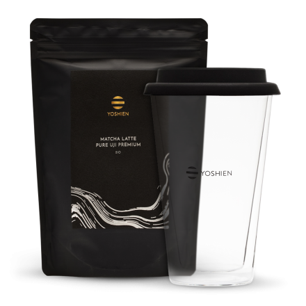 Coffret verre Matcha Latte Uji Premium